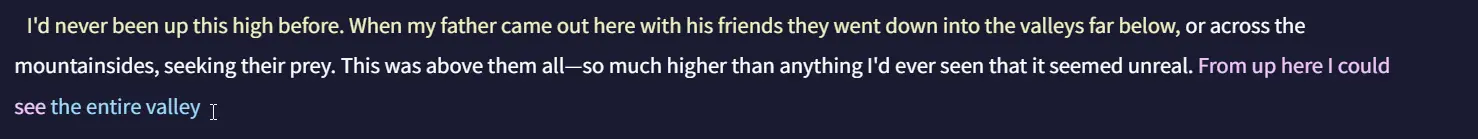 Input Box Screenshot