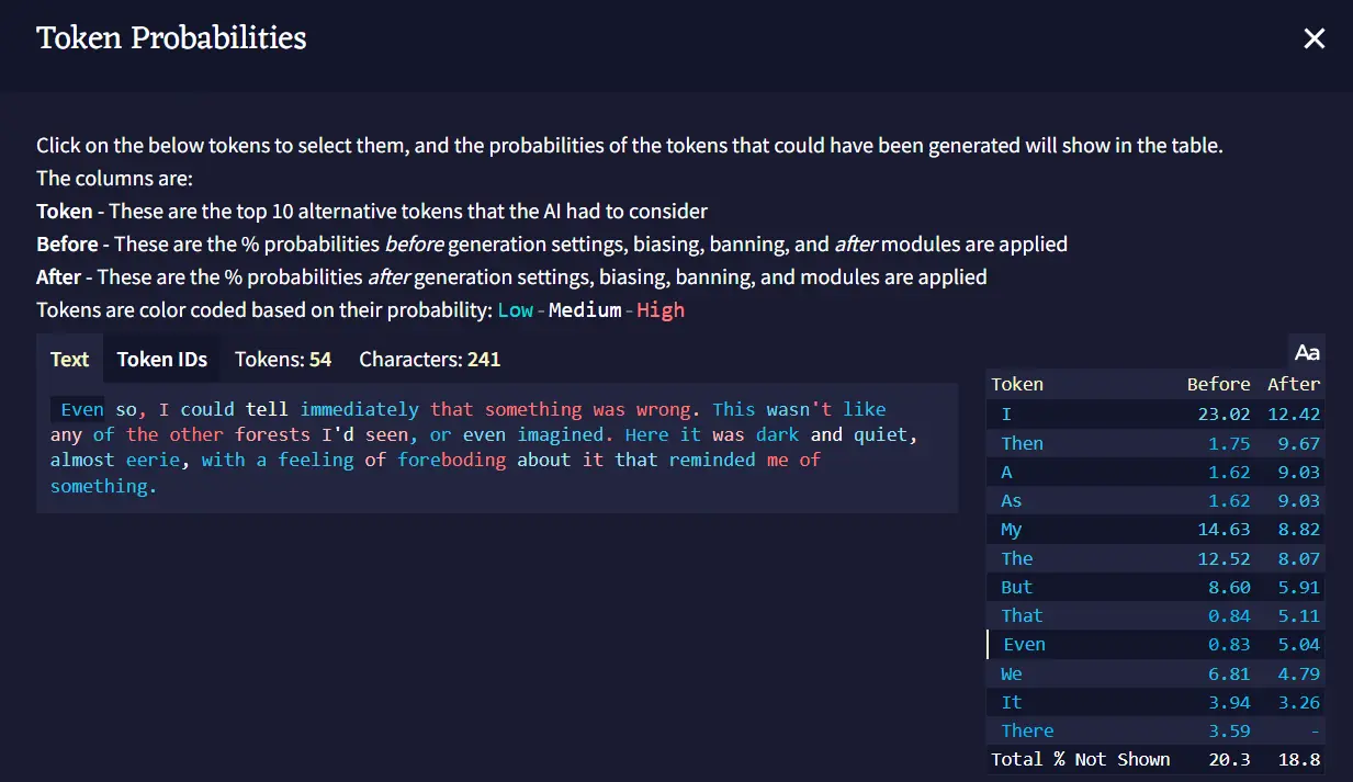 AI Responses Screenshot