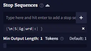 Sigurd ending the output.